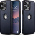 Shockproof Protective Leather Case for Iphone 17 16 15 14 plus 13 12 11 Pro Max